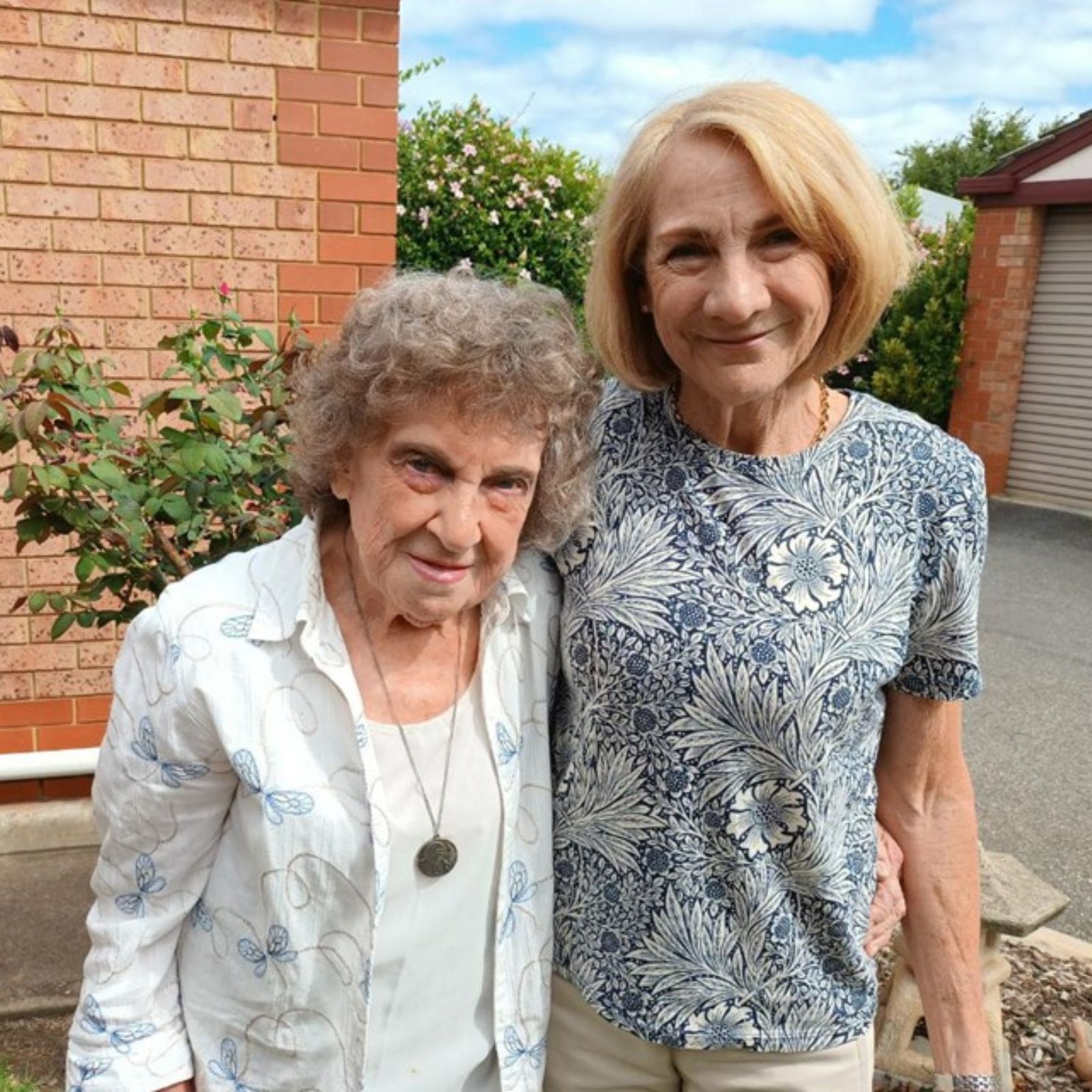 Bette with her daughter Verna